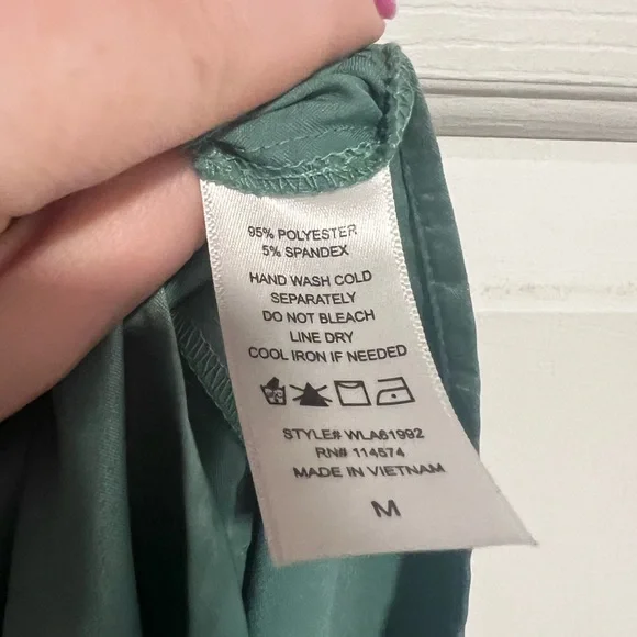 Ro&de mint satin look skirt - Picture 6 of 9